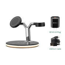Charger l'image dans la galerie, Station de charge sans fil 3 en 1