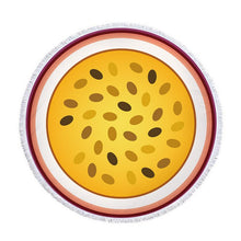 Charger l'image dans la galerie, Watermelon Orange Microfiber Round Beach Towel Fruit Thick Shower Bath Towels Summer Swimming Circle Mat Towel With Tassel 150cm