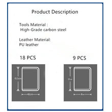 Charger l'image dans la galerie, SetNail Manicure et Pédicure en Acier Inoxydable