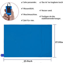 Charger l'image dans la galerie, Portable Foldable Lightweight Picnic Mat Beach Blanket Mini Pocket Blanket Waterproof Outdoor Travel Camping Durable Blanket Mat