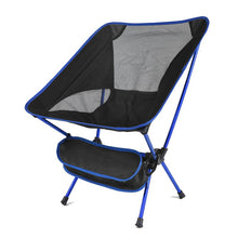 Charger l'image dans la galerie, Travel Ultralight Folding Chair Superhard High Load Outdoor Camping Chair Portable Beach Hiking Picnic Seat Fishing Tools Chair