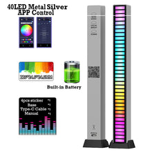 Charger l'image dans la galerie, Lumière rythmique avec micro led a contrôle vocale