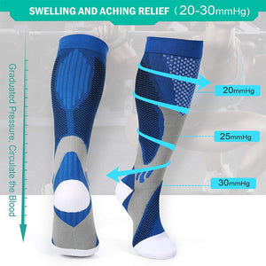 Chaussette de compression médicale de sport