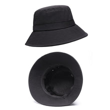 Charger l&#39;image dans la galerie, Waterproof Oversize Panama Hat Cap Big Head Man Outdoor Fishing Sun Hat Lady Beach Plus Size Bucket Hat 56-60cm 60-65cm
