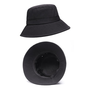 Waterproof Oversize Panama Hat Cap Big Head Man Outdoor Fishing Sun Hat Lady Beach Plus Size Bucket Hat 56-60cm 60-65cm