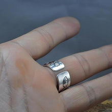 Charger l'image dans la galerie, Bague de lotus en argent
