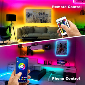 Bandes Lumineuses RGB Bluetooth 5050