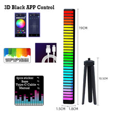 Charger l&#39;image dans la galerie, Lumière rythmique avec micro led a contrôle vocale

