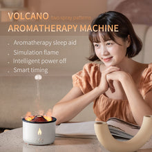 Charger l&#39;image dans la galerie, Xiaomi 360ml Volcanic Flame Aroma Diffuser Essential Oil USB Portable Air Humidifier with Smoke Ring Night Light Lamp Fragrance
