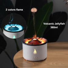 Charger l&#39;image dans la galerie, Xiaomi 360ml Volcanic Flame Aroma Diffuser Essential Oil USB Portable Air Humidifier with Smoke Ring Night Light Lamp Fragrance
