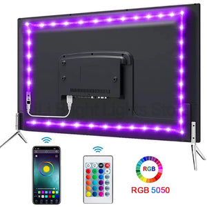 Bandes Lumineuses RGB Bluetooth 5050