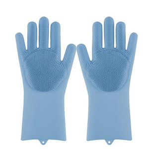 Gants de vaisselle magique en silicone